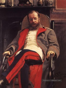  Anton Tableaux - portrait du compositeur cesar antonovich cui 1890 Ilya Repin